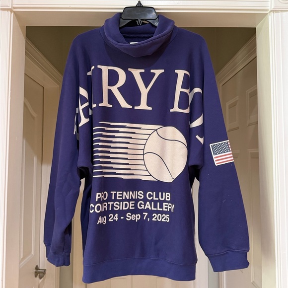 Dairy Boy Purple Tennis Mockneck - Picture 1 of 4